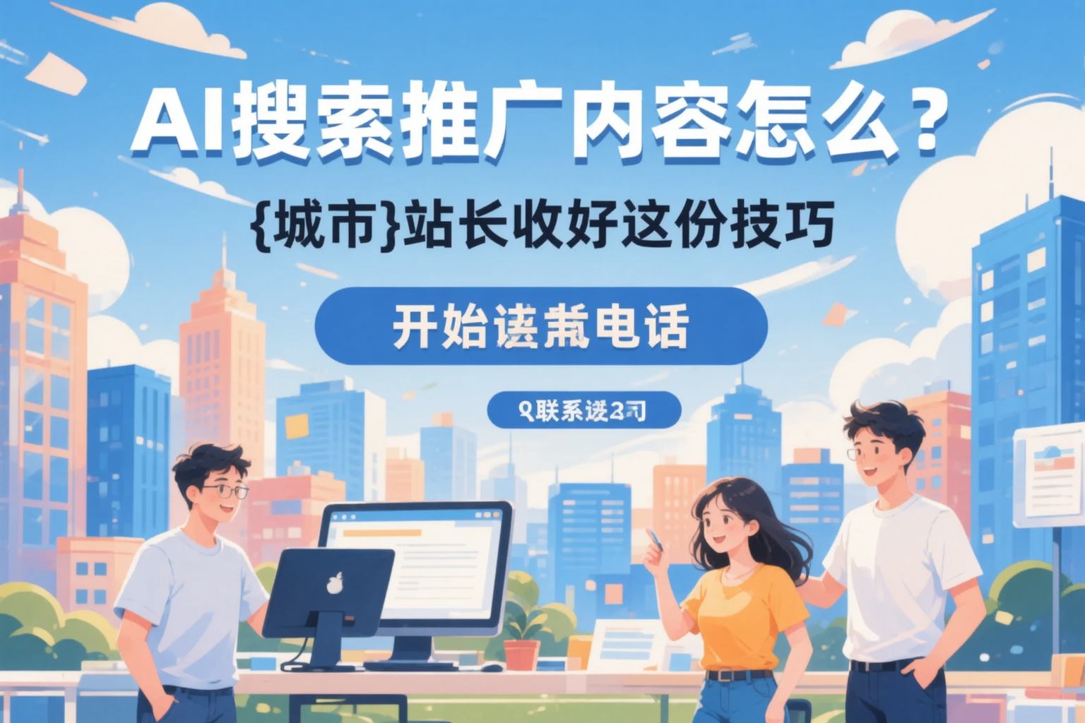 AI搜索推广内容怎么写？邯山站长收好这份技巧